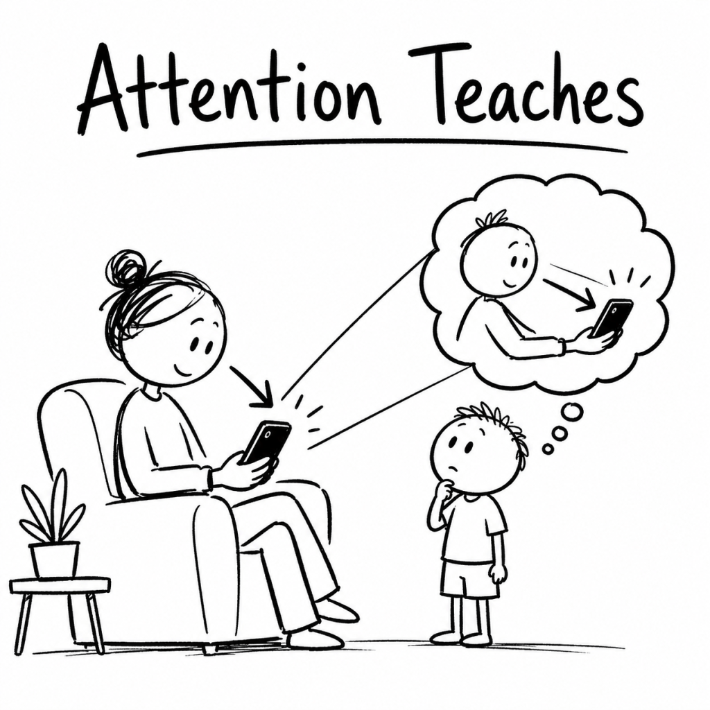 Children Notice Where Our Attention&nbsp;Goes